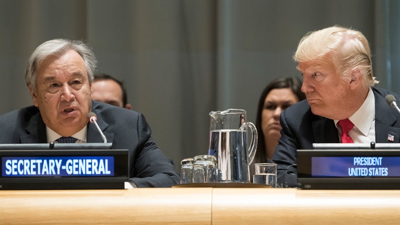 Global Call to Action on the World Drug Problem - With UN Chief & Donald Trump