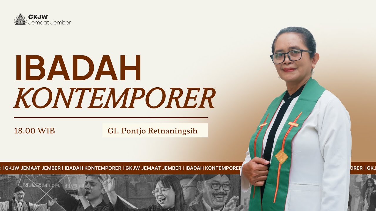 Ibadah Kontemporer GKJW Jember | Minggu, 8 Februari 2026