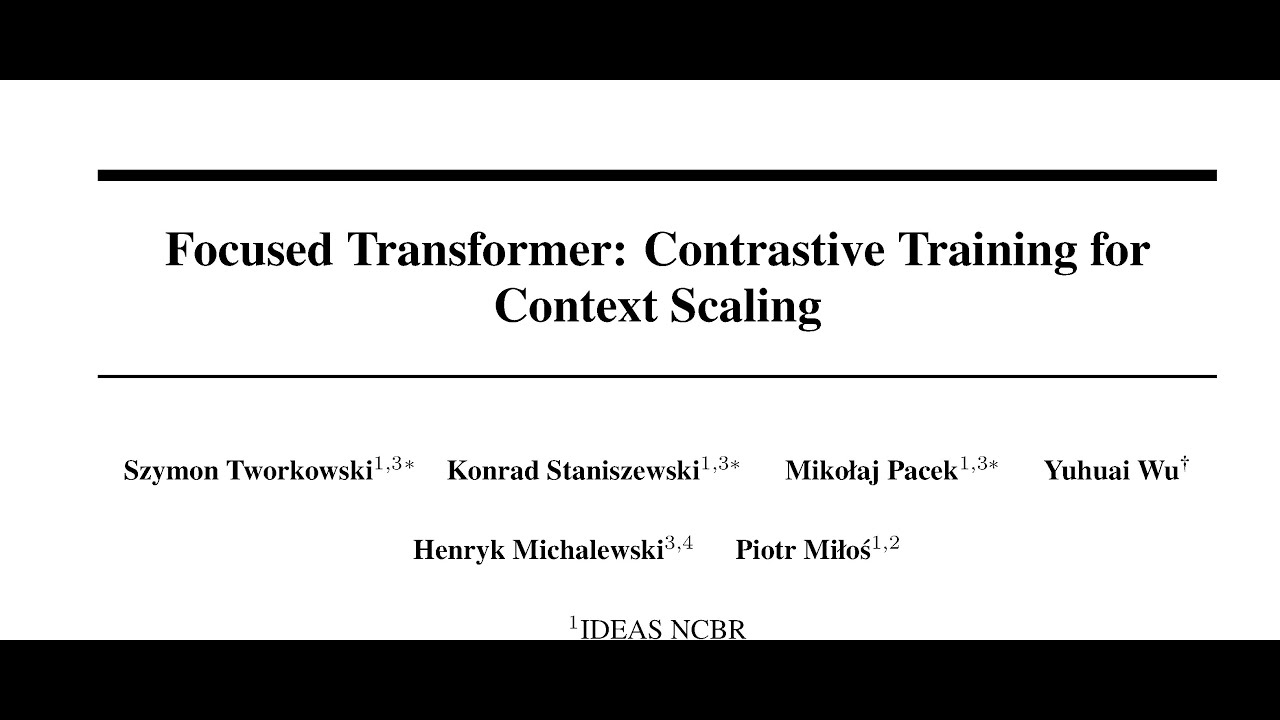 Focused Transformer: Contrastive Training for Context Scaling