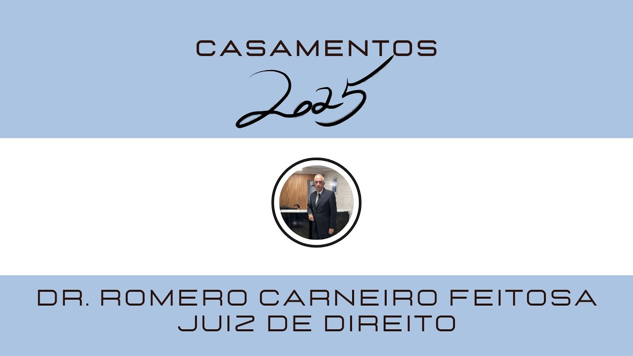 CASAMENTO CIVIL 26/02/2026 - 2º E 7º CARTÓRIOS DE JOÃO PESSOA-PB