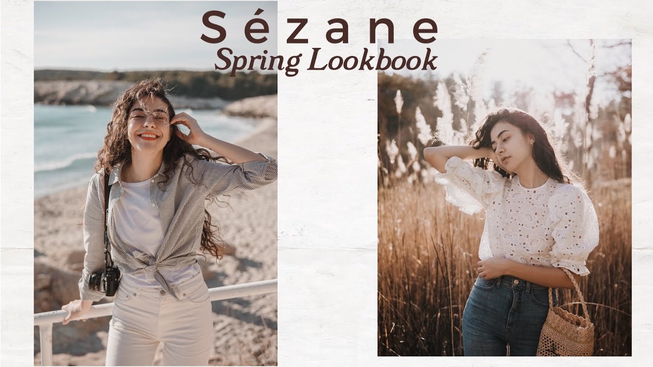 Sezane Spring Lookbook 2021 in South of France | French/Parisian Style Outfits