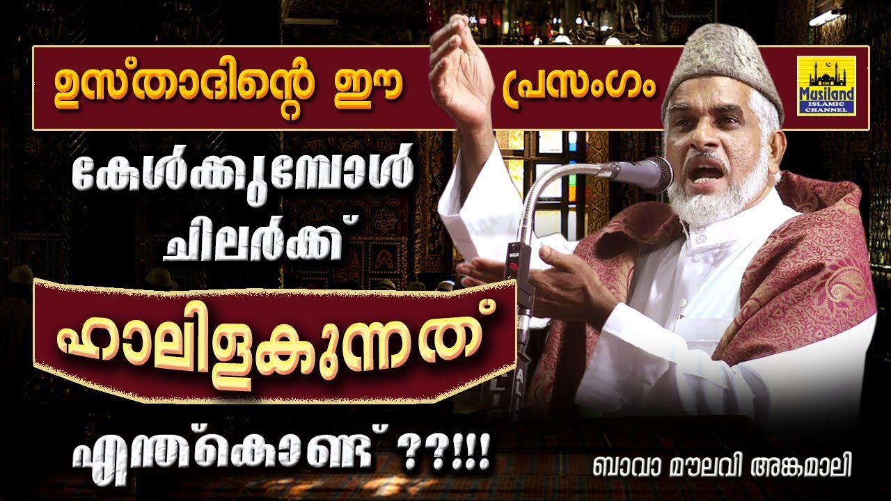 ഉസ്താദിന്റെ ഈ പ്രസംഗം കേട്ടപ്പോൾ ചിലർക്ക് ഹാലിളകി?!! Latest Islamic Speech In Malayalam Bava Moulavi