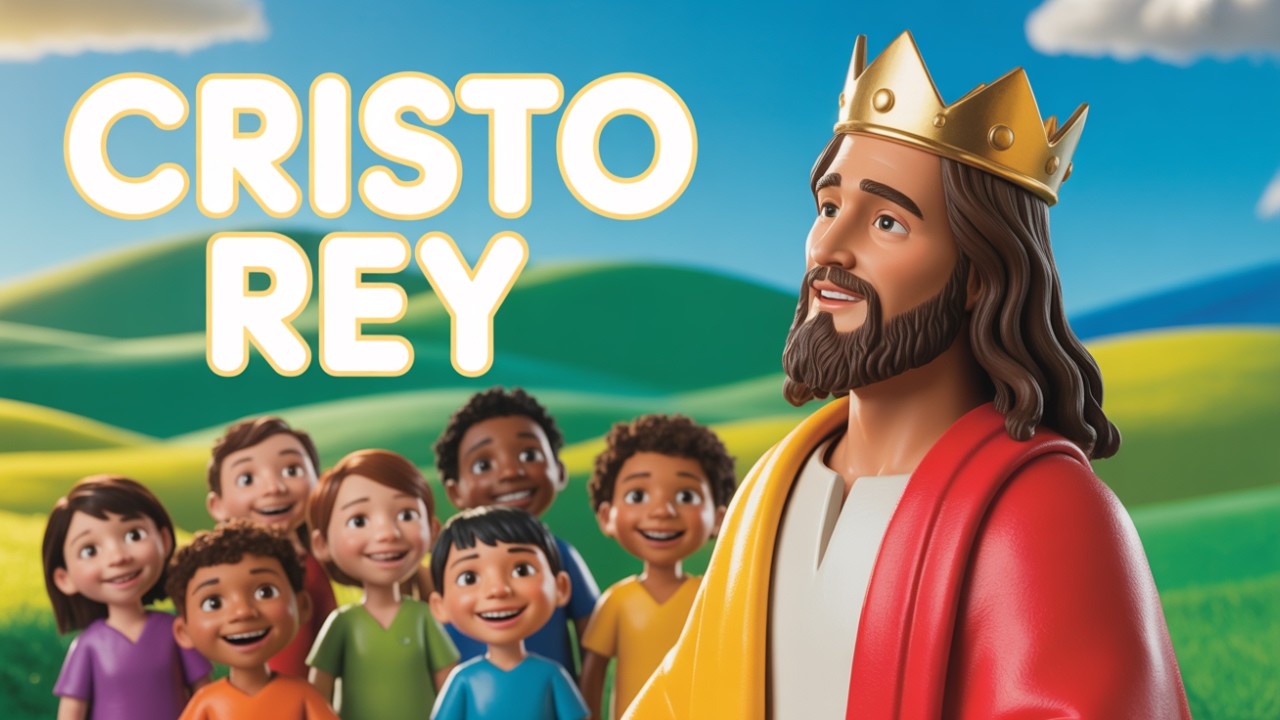 &iexcl;JES&Uacute;S es el REY! 👑 La Fiesta de CRISTO REY Explicada F&aacute;cil Para Ni&ntilde;os