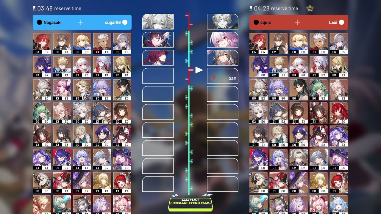 Турнир HSR I Winner Bracket I Nagasaki + sugar69 VS squix + Lexi I S.8