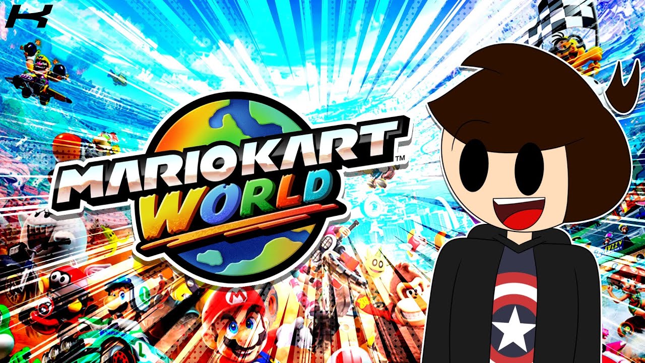 Isaiah Plays Mario Kart World (A 2-Minute Gameplay)