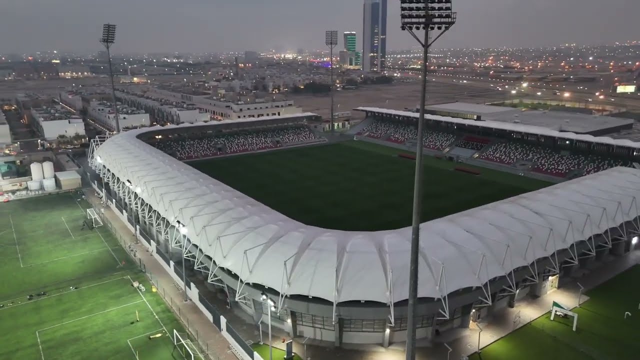 #ملعب #نادي الاتفاق الجديد #dji