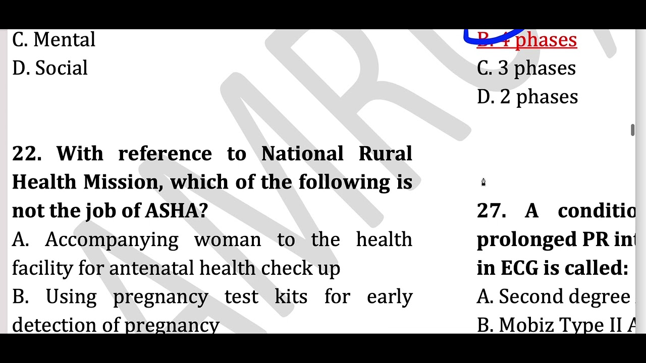 CHO Official Paper solved 2022 -2023 | Imp For Upcoming CHO Exam October 2022 Paper NHM CHO