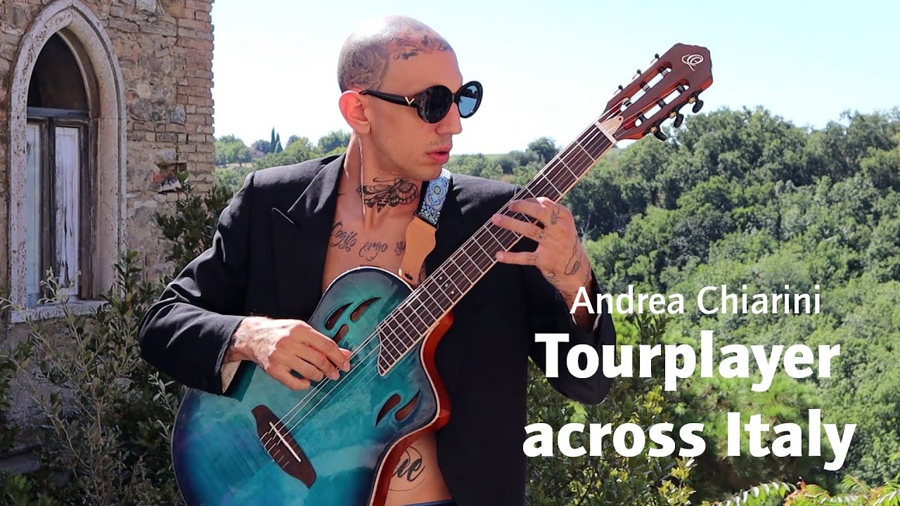 The Tourplayer in Italy with Andrea Chiarini | Ortega Guitars