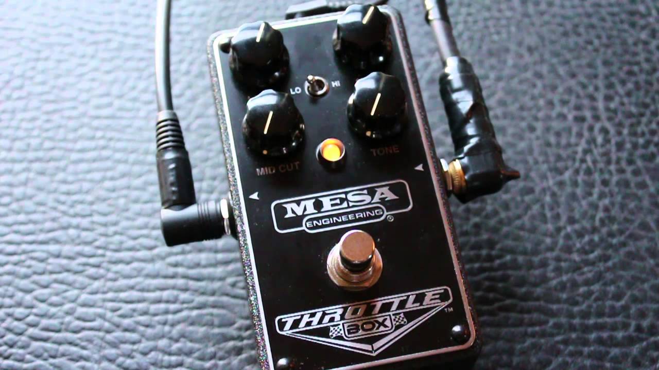 Mesa Boogie Throttle Box - BASS Demo