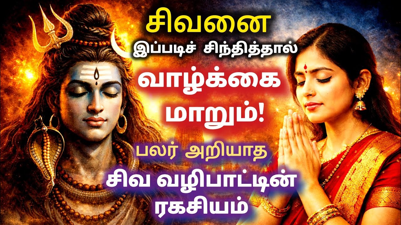 வாழ்க்கை மாறும் சிவவழிபாடு | பலர் அறியாத உண்மை @mrsqueenVG#mahasivarathiri#shivarathri#sivanvalipadu