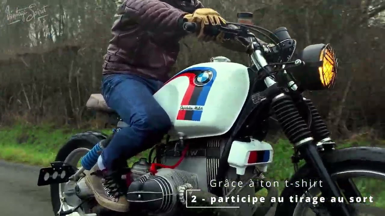 Gagne ta BMW r100r préparée par l'atelier Dujardin Motos