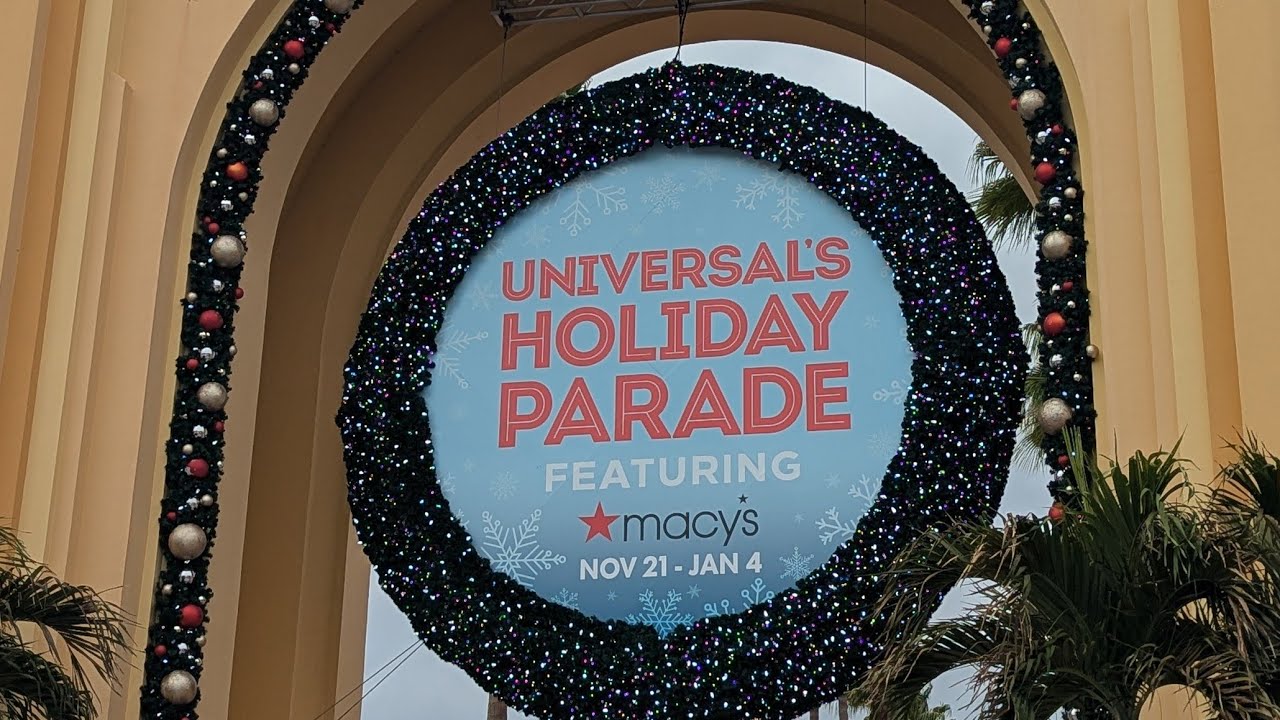 Universal Orlando’s FINAL Holiday Parade with Macy’s 🎄 | Full Live Replay (2025–2026 Season)