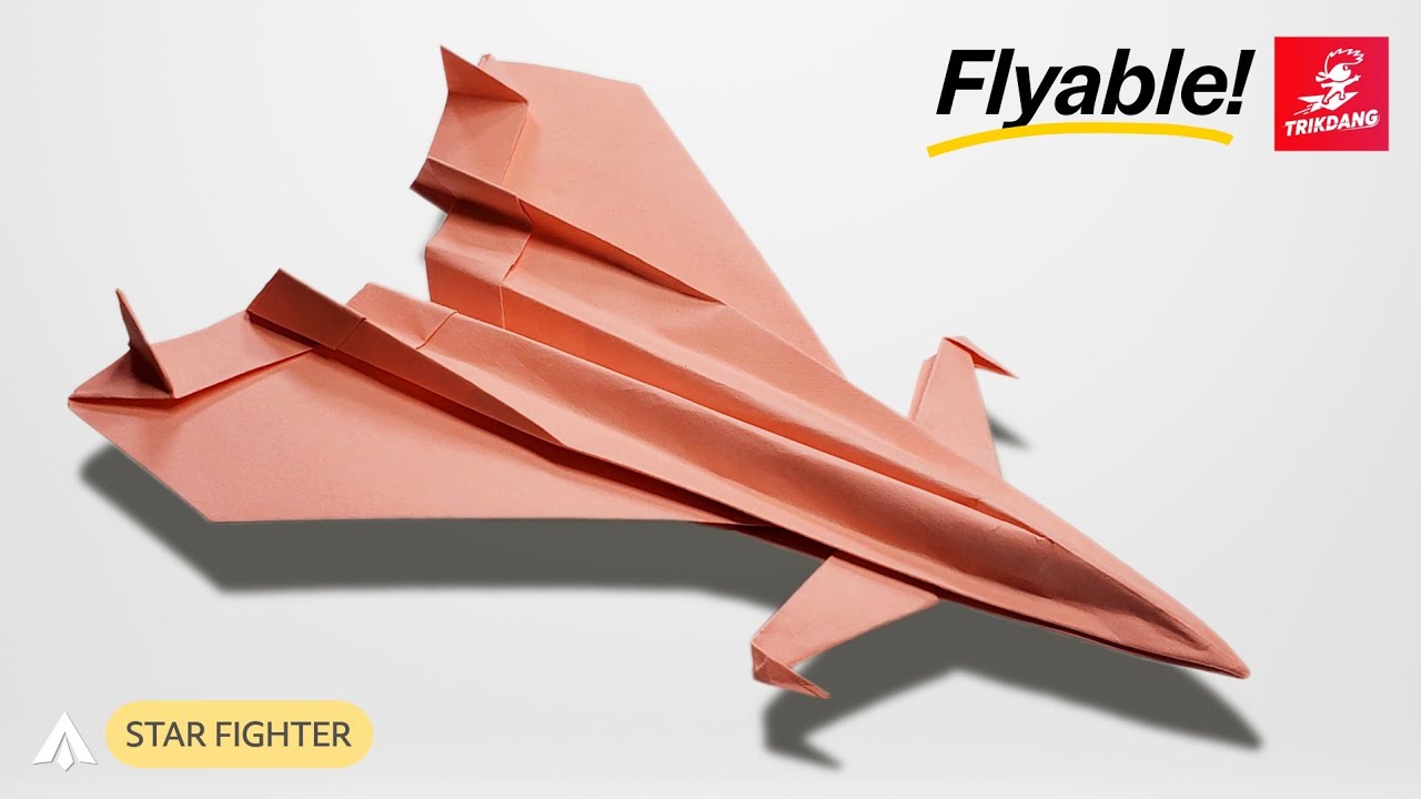 EASY PAPER AIRPLANE - How to make a Paper Airplane that Flies | Star*X
