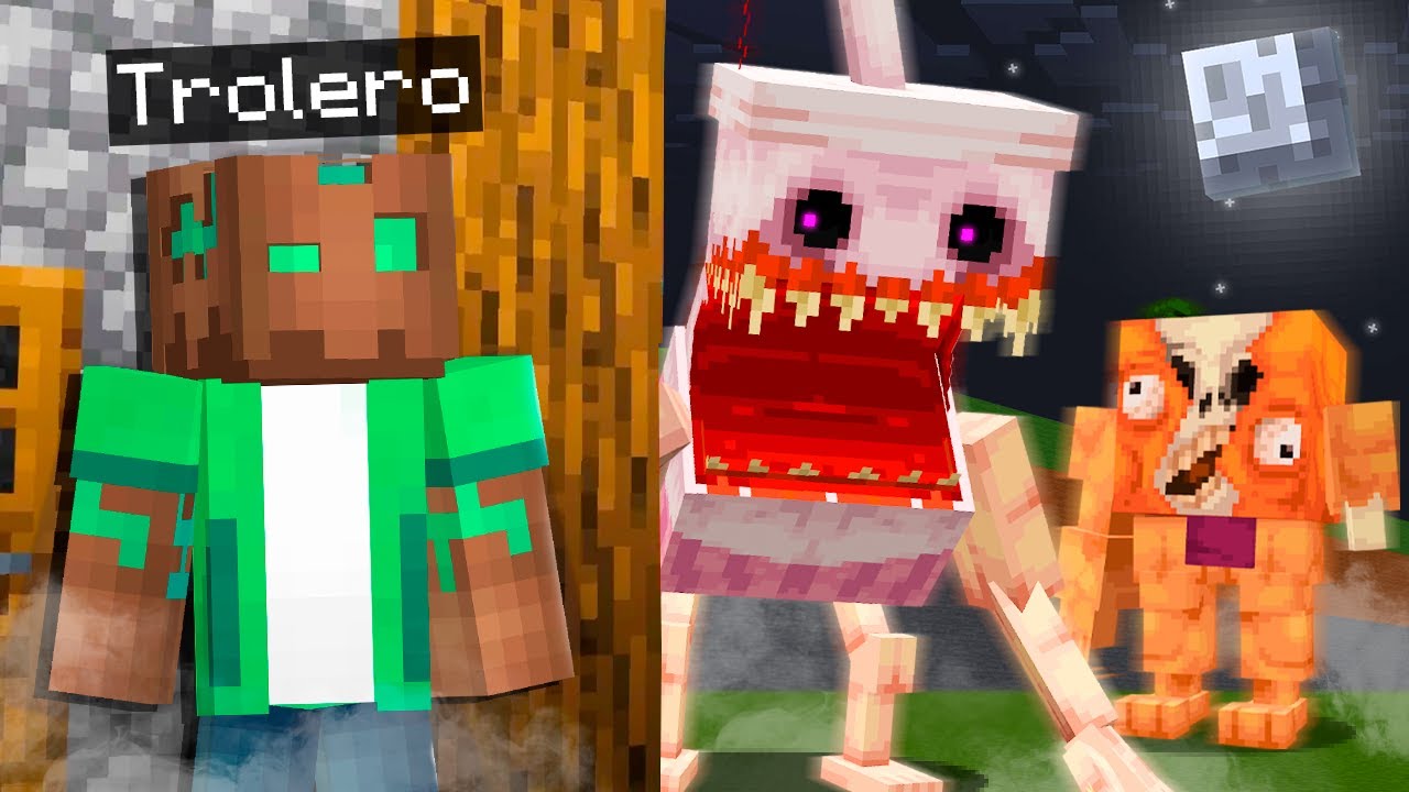Sobrevivimos a los BRAINROTS en Minecraft!