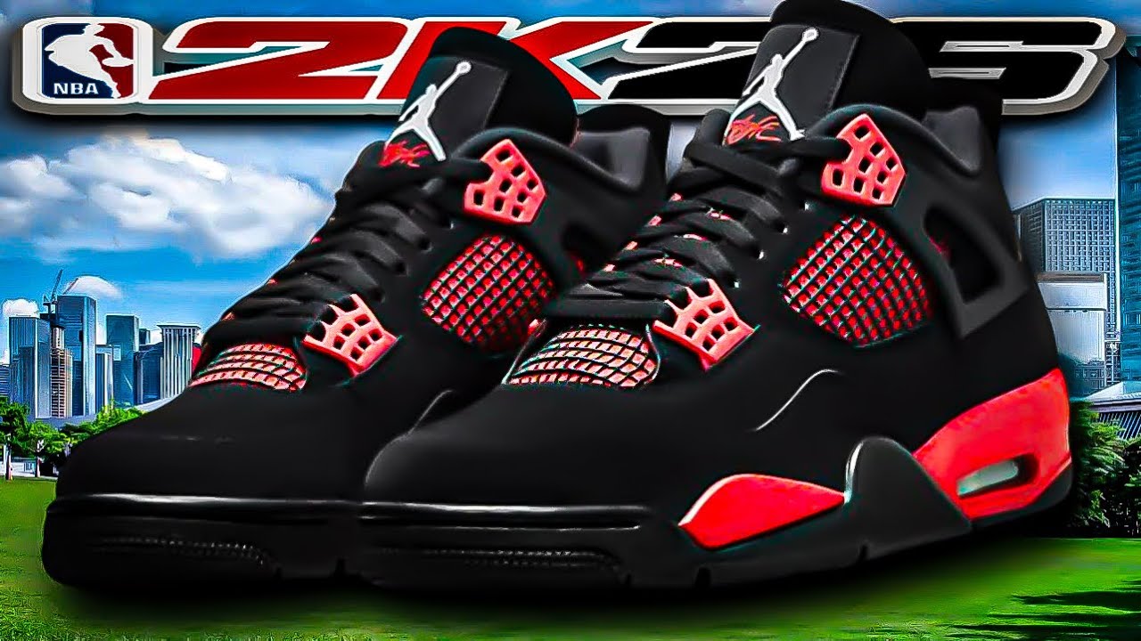 HOW TO MAKE Air Jordan 4 “Red Thunder” In NBA 2K26 Shoe Creator