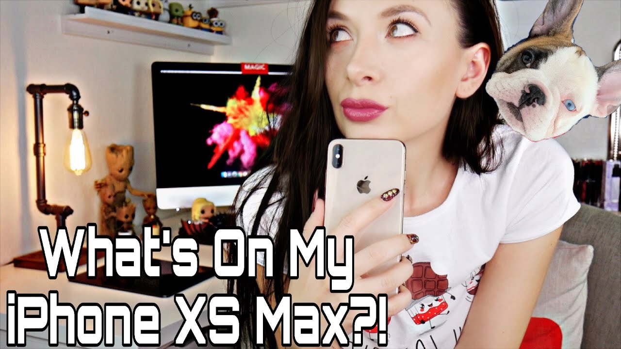 What's on my iPhone XS Max + special guest 😉 *ASMR