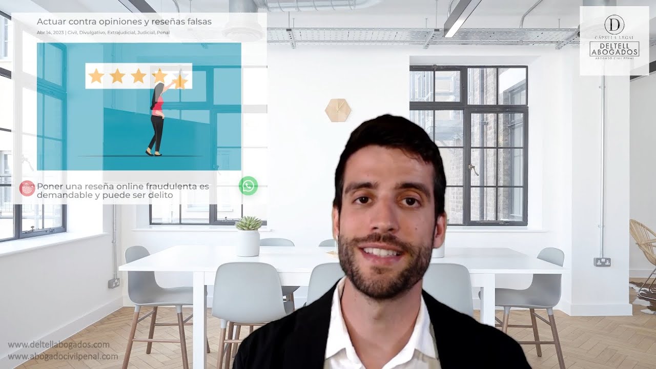 Actuar contra opiniones y reseñas falsas / Deltell Abogados