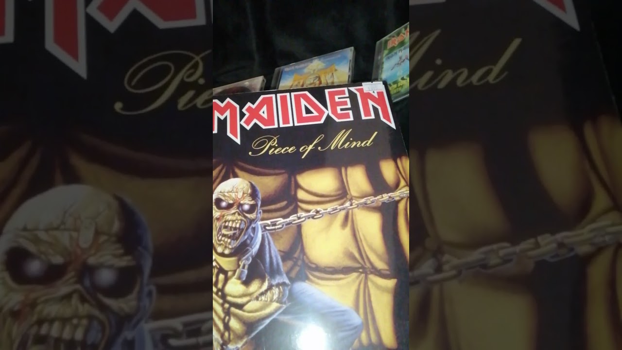 Одна из моих любимых рок групп 🎸 🎶  Распаковка винила IRON MAIDEN 💘 