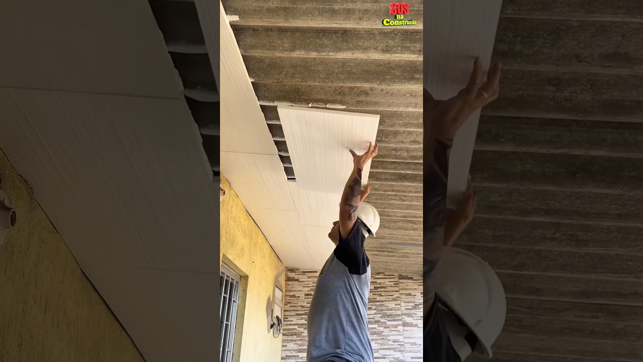 ADEUS CALOR na casa de telha 🥵 IDEIA GENIAL
