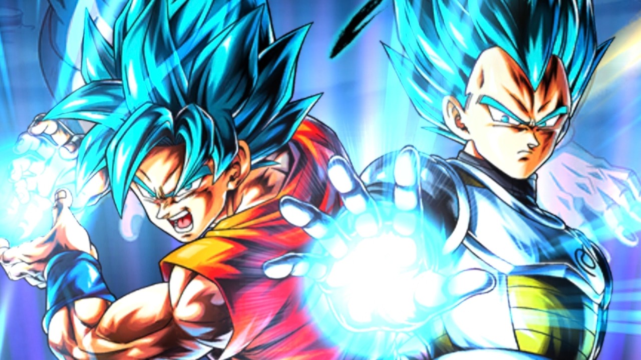TRYING TO SHOWCASE TAG ROF GOKU AND VEGETA, REALLY TRYING - Dragon Ball Legends