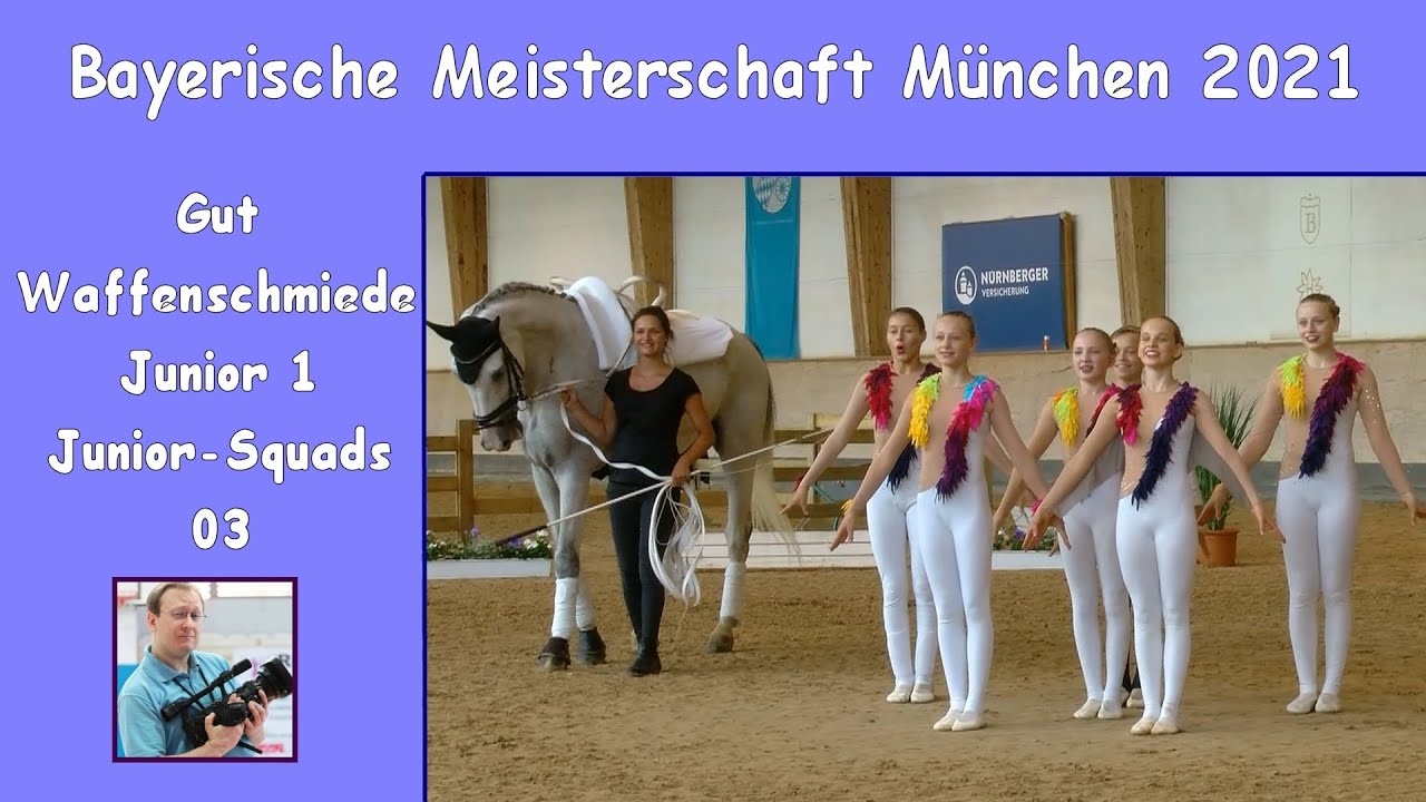 Gut Waffenschmiede Junior 1 - Junior-Squads 03 - Bayerische Meisterschaft München 2021