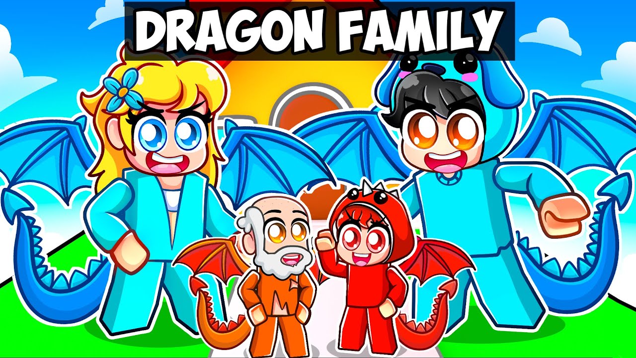 Создайте СЕМЬЮ ДРАКОНОВ в Roblox!