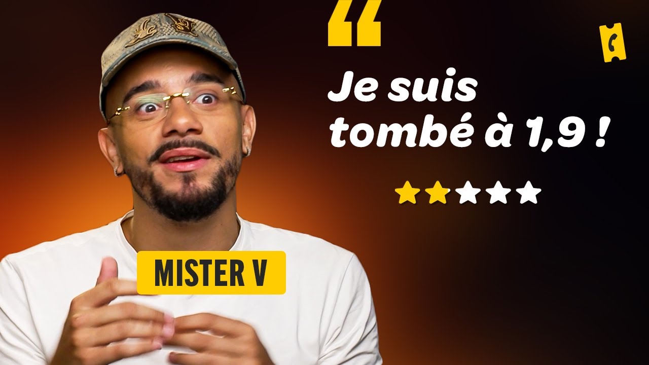 Mister V traumatisé par sa note AlloCiné 😅 - Interview McWalter