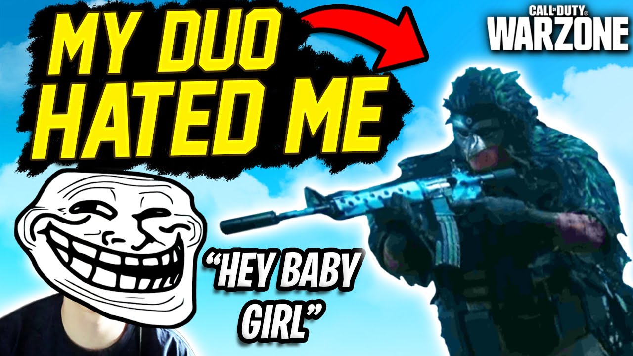 I Met a Nice Random Duo and Trolled him in Warzone 😂