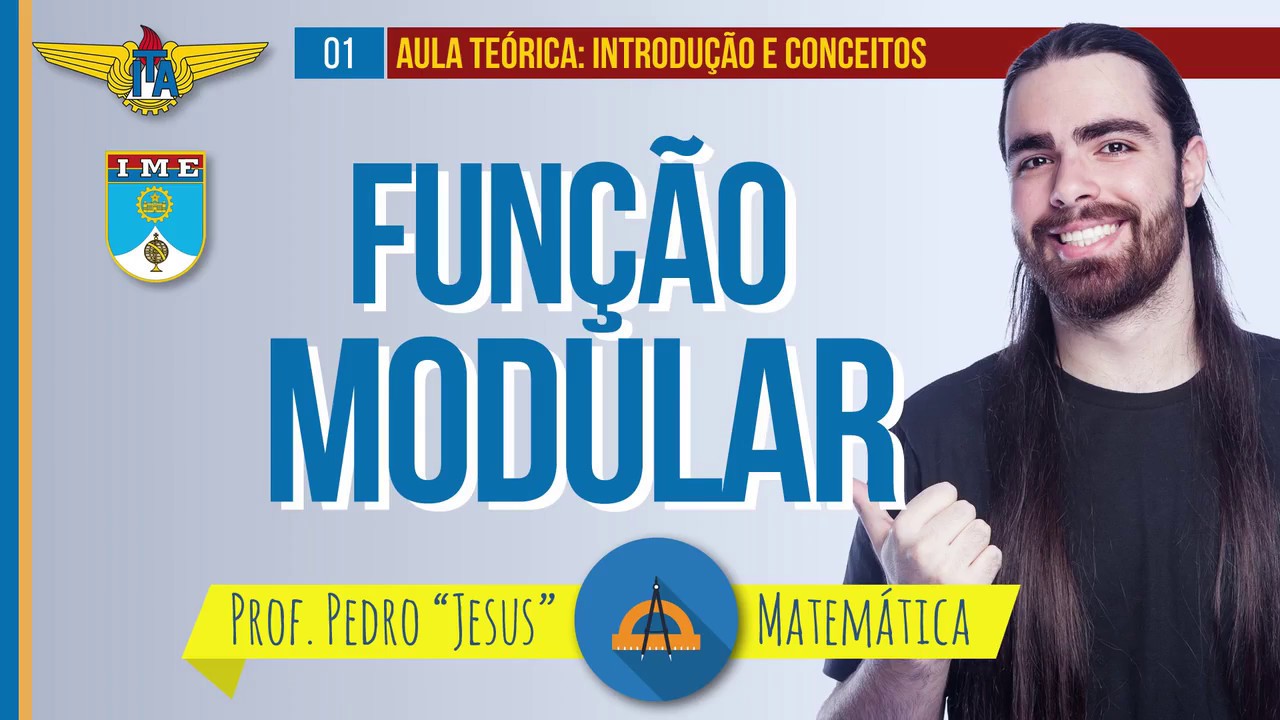 FUNÇÃO MODULAR PARA ITA/IME: PARTE 1 | MATEMÁTICA | prof. Jesus