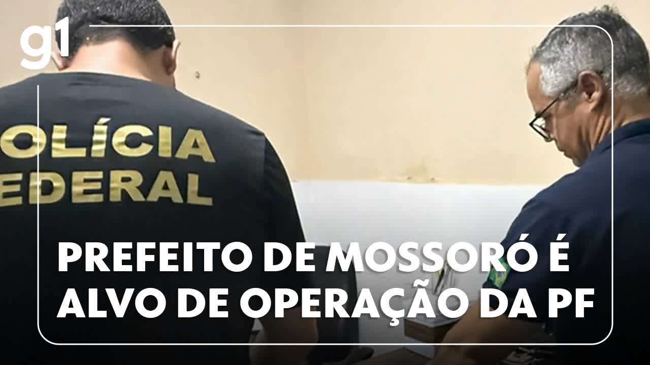 PF faz megaoperação contra desvio de recursos no RN; prefeito de Mossoró está entre os alvos