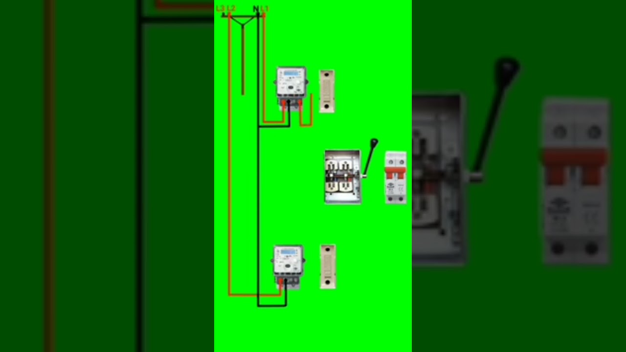 2_phase_line_manul_changover_switch_connection /