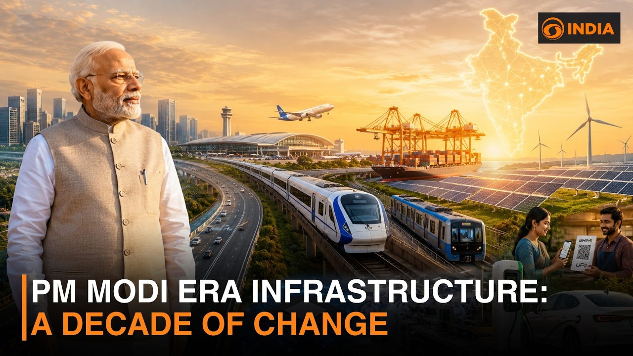 India's Infrastructure Boom: Transformative Growth Under PM Modi's Leadership