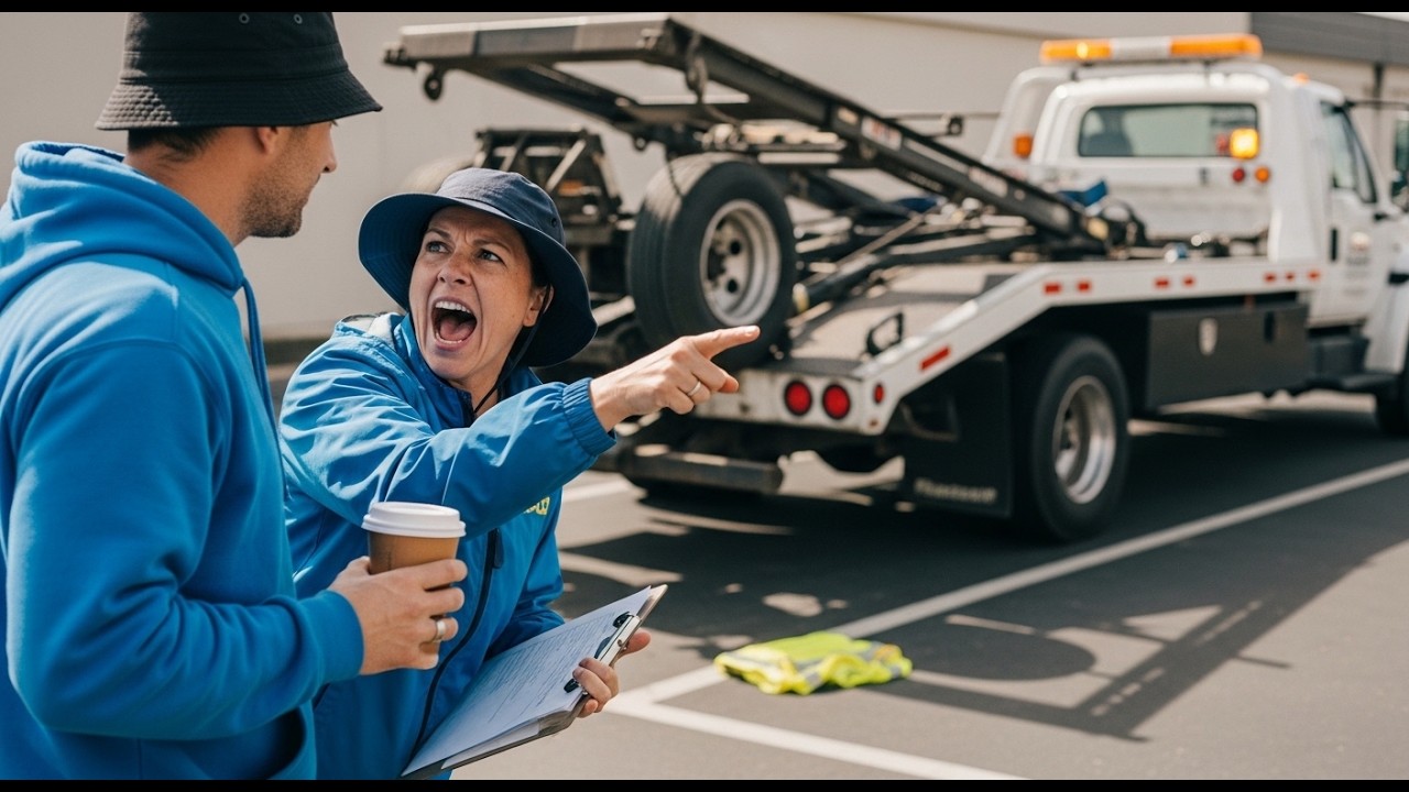 The Tow Truck Driver Called His Boss On Speaker And Karen Started Backpedaling Mid-Rant