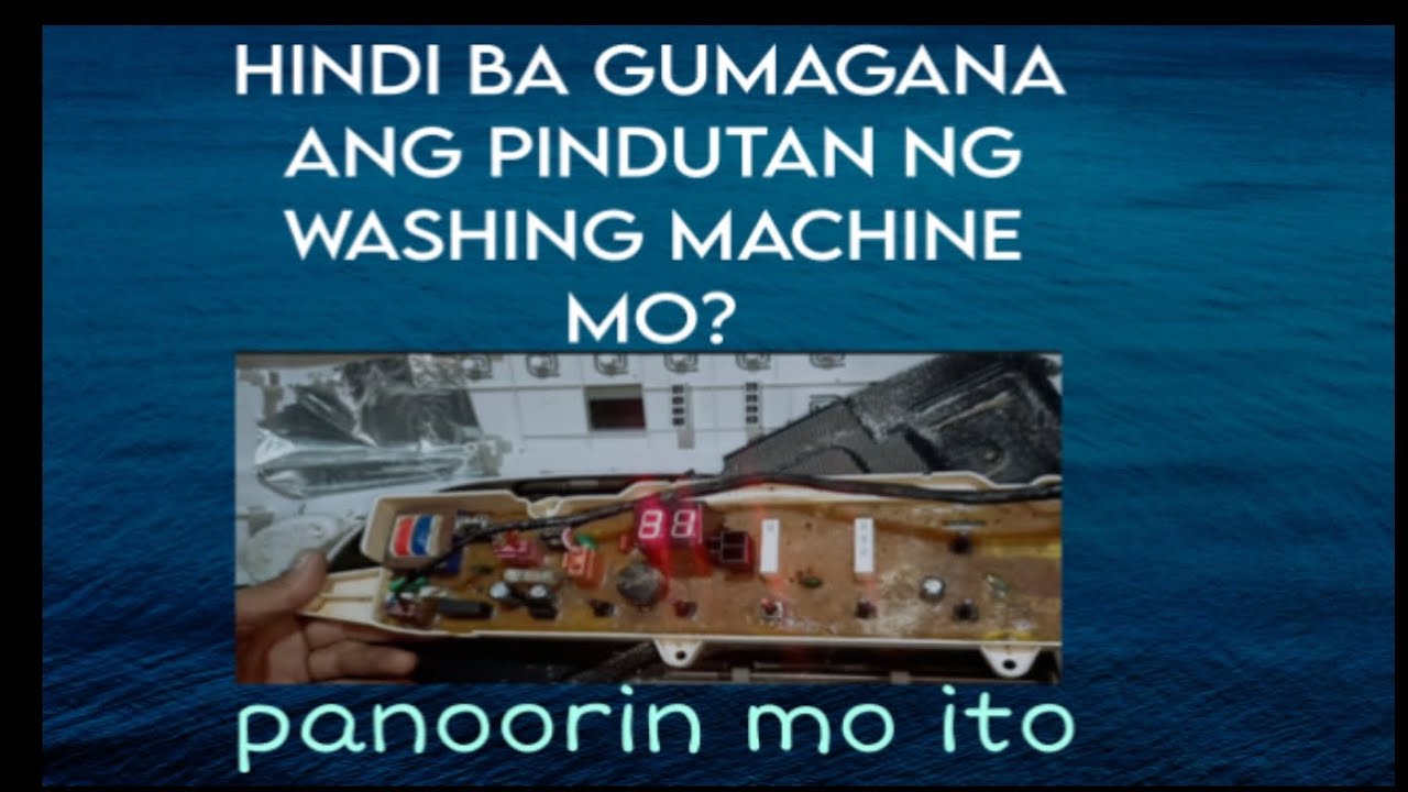 all buttons are not functioning / Hindi mapindot. SHARP Automatic washing machine