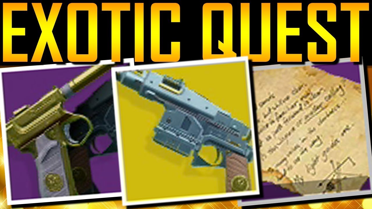 Destiny 2 - HOW TO GET STURM! Exotic Quest!