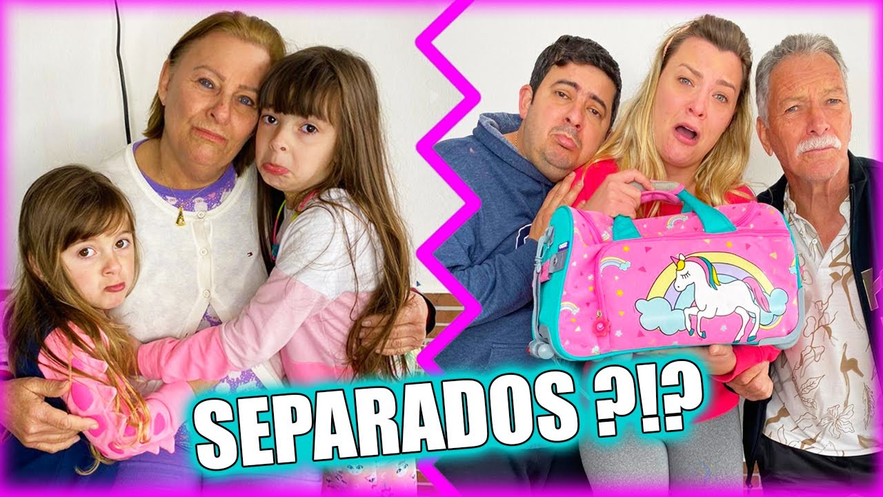 ESTAMOS SEPARADOS DA VOVÓ, LAURINHA E HELENA ❤️ JÉSSICA GODAR, LAURINHA E HELENA