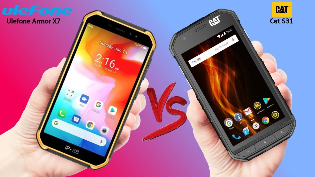 Ulefone Armor X7 VS Cat S31 Comparison