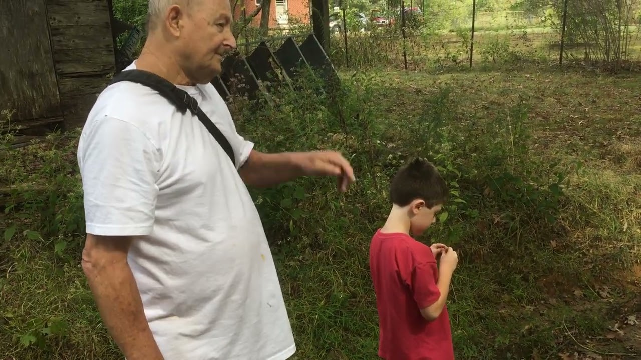 My brother and grandson 