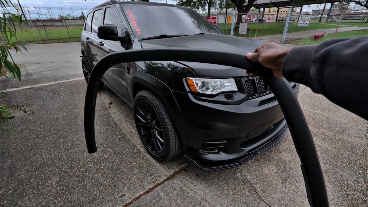 HOW TO UPGRADE FENDER FLARES ON ANY JEEP! DIY!