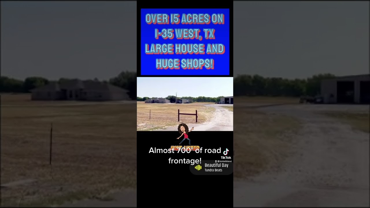 Interstate 35 prime property! What kind of business would you put here?  #forsale