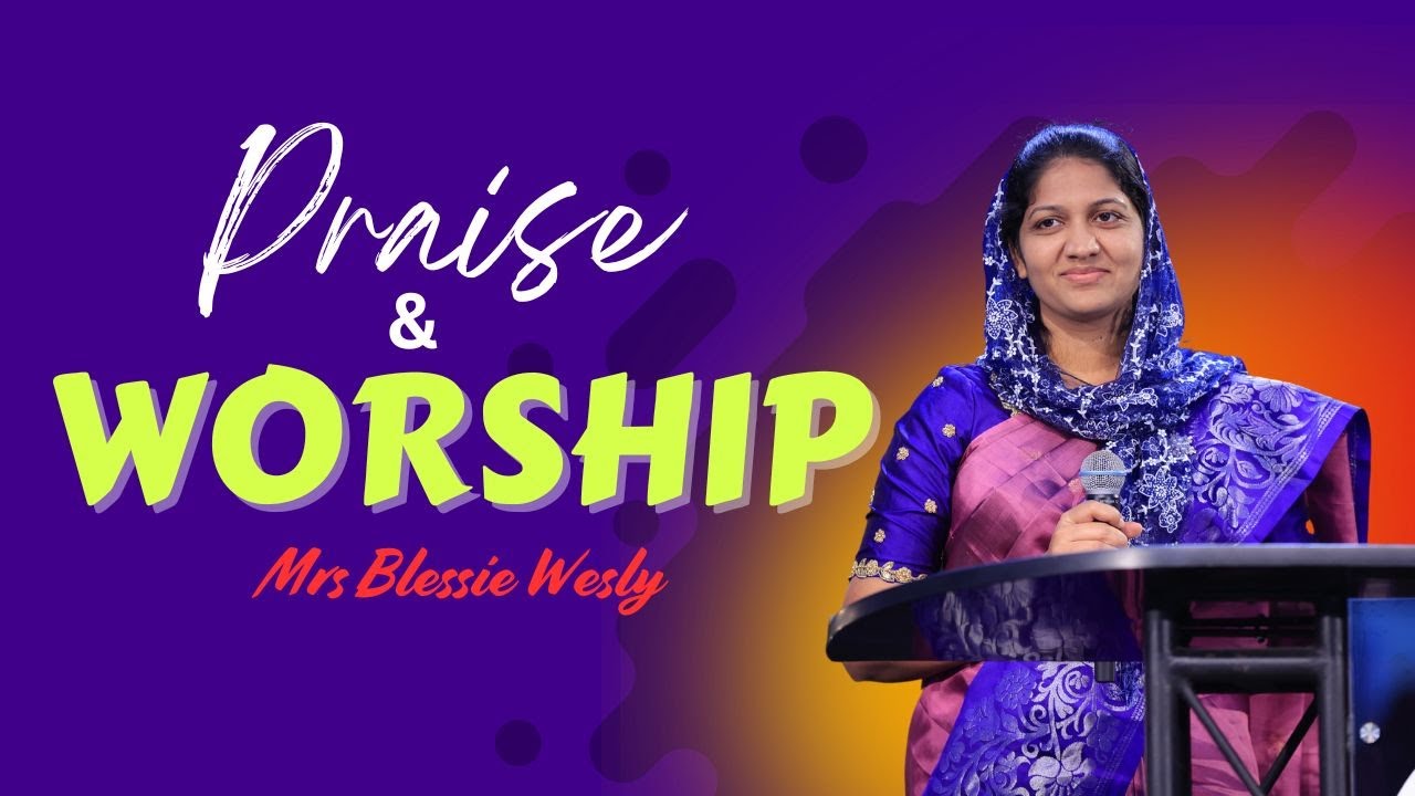 స్తుతి ఆరాధన || Praise & Worship || Mrs Blessie Wesly || Christ Worship Centre || #blessiewesly