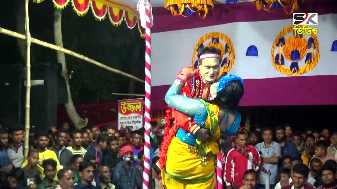ঝুমুর নায়িকা নুরীর ঝাঁকানাকা যাত্রা গান | যেওনা যেওনা কন্যা | Nuri sarkar jatra gan 25 | এস কে ভিডিও