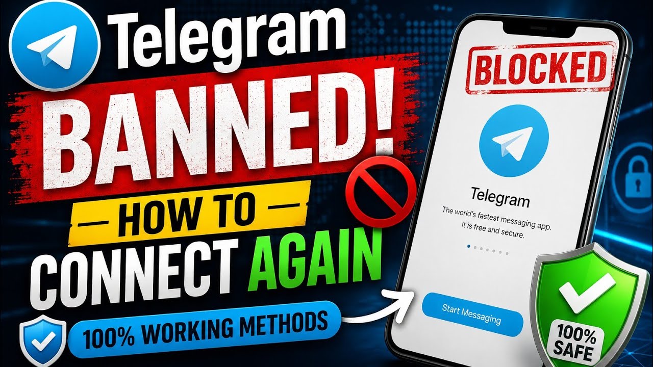 How to Fix Telegram Not Connecting Issue 2026 (Simple Method)