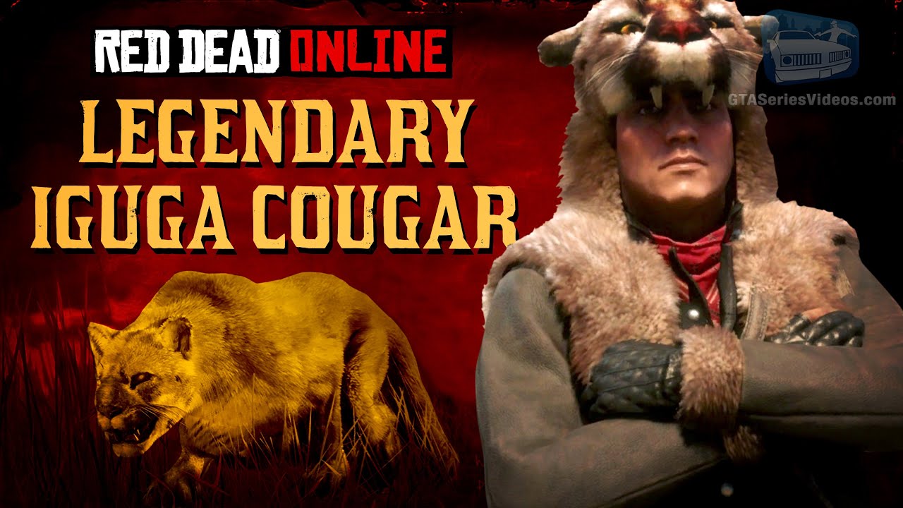 Red Dead Online - Legendary Iguga Cougar Location [Animal Field Guide]