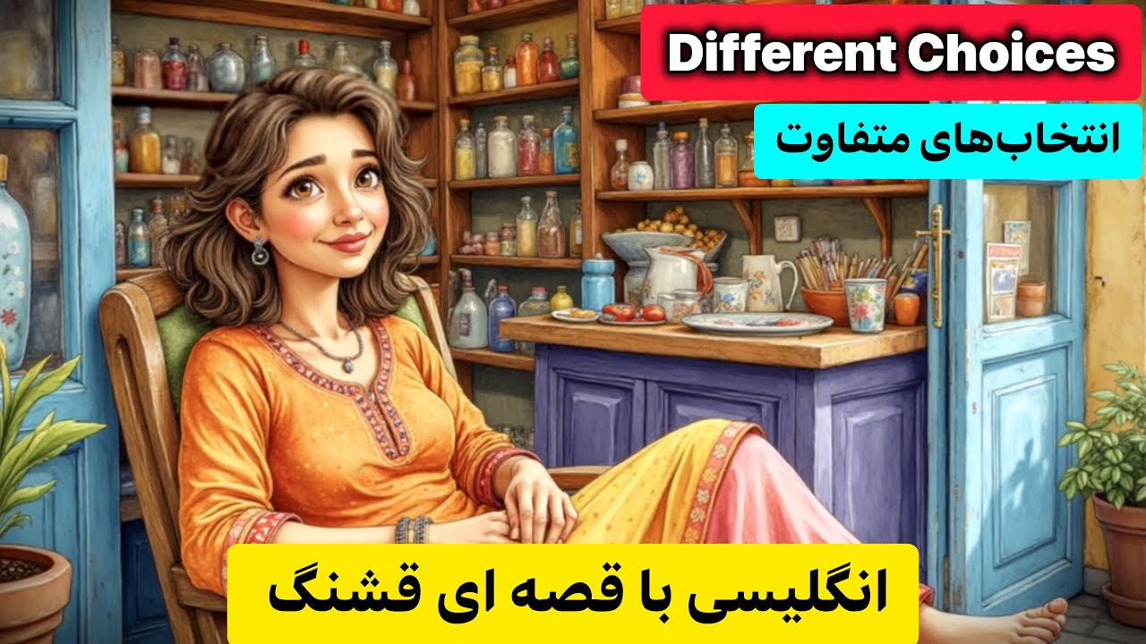 انگلیسی با داستان + تلفظ آمریکایی | مخصوص یوتوب