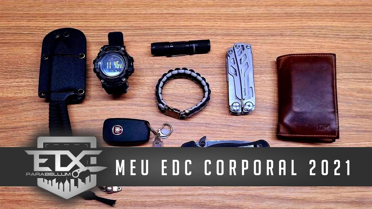 Meu EDC corporal 2021