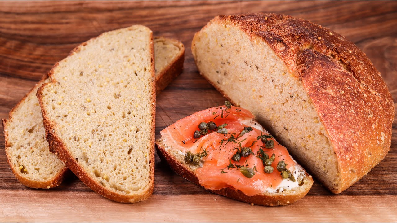 Nutritious Five Grain Semolina Bread w/ Soaker | Cold Bulk Fermentation Method