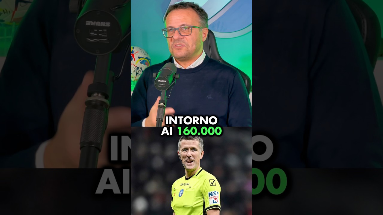 LUCA MARELLI SPIEGA QUANTO GUADAGNA UN ARBITRO di SERIE A! 💰⚽️