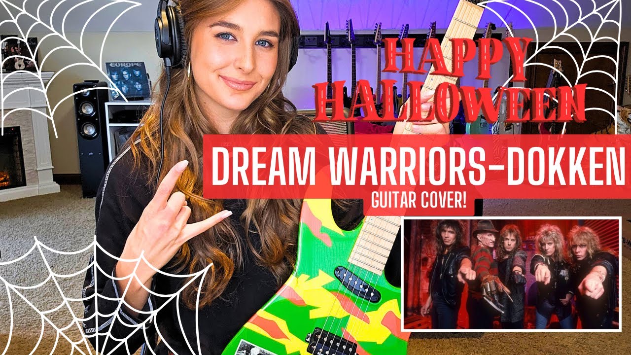 Dream Warriors- Dokken George Lynch- Kamikaze Guitar ESP HALLOWEEN SPECIAL!!!