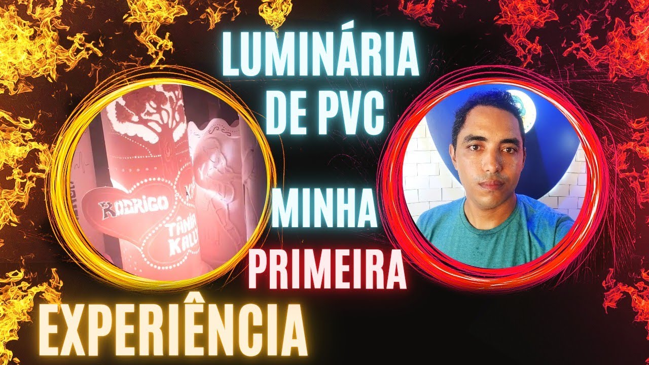 LUMINÁRIAS DE PVC | INICIANDO NESSA ARTE